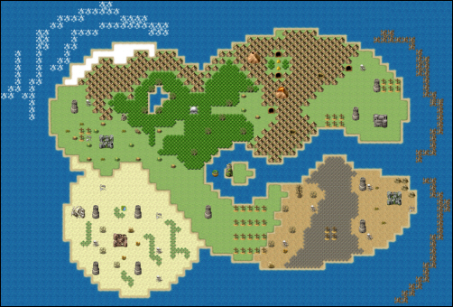 The Seegadra World Map