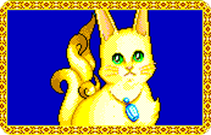 Myau from Phantasy Star